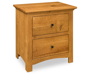 Canton Amish 2-Drawer nightstand