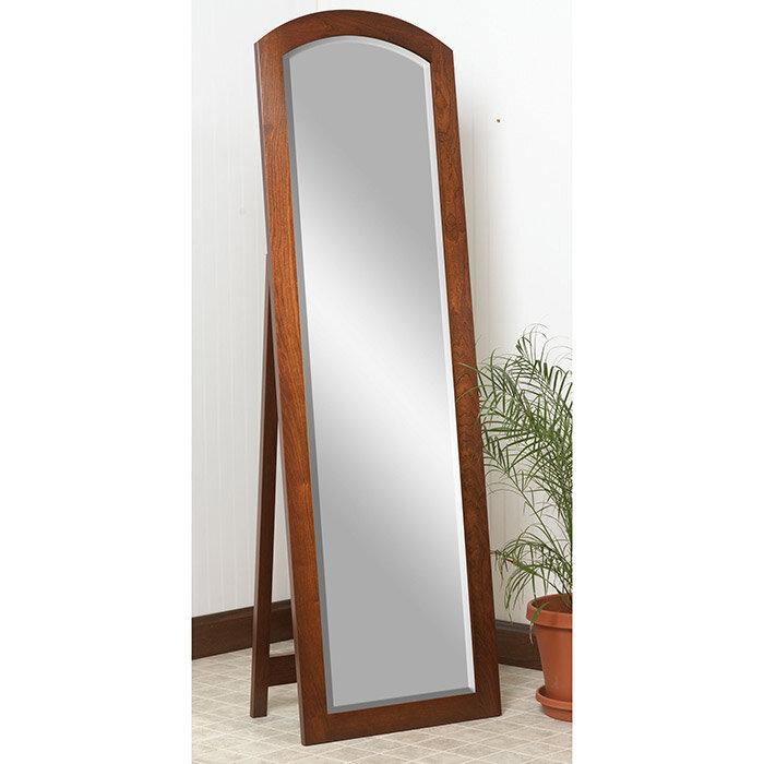 Amish Antique Shaker Leaner Mirror - Foothills Amish Furniture