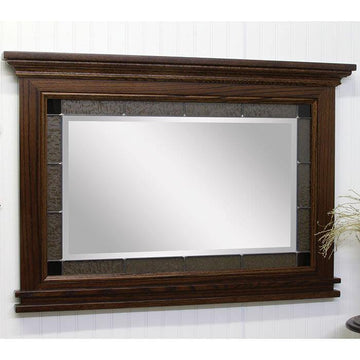 Amish Brooklyn Shaker Lead Wall Mirror - Foothills Amish Furniture