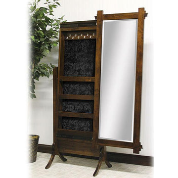 Hartford Amish Jewelry Mirror - Foothills Amish Furniture