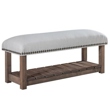 Medina Amish Bench - Foothills Amish Furniture