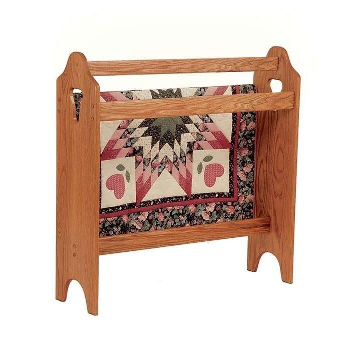 Amish Quilt Rack - Foothills Amish Furniture