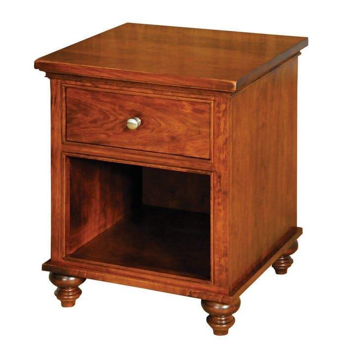 Duchess 1-Drawer Amish Nightstand - Foothills Amish Furniture