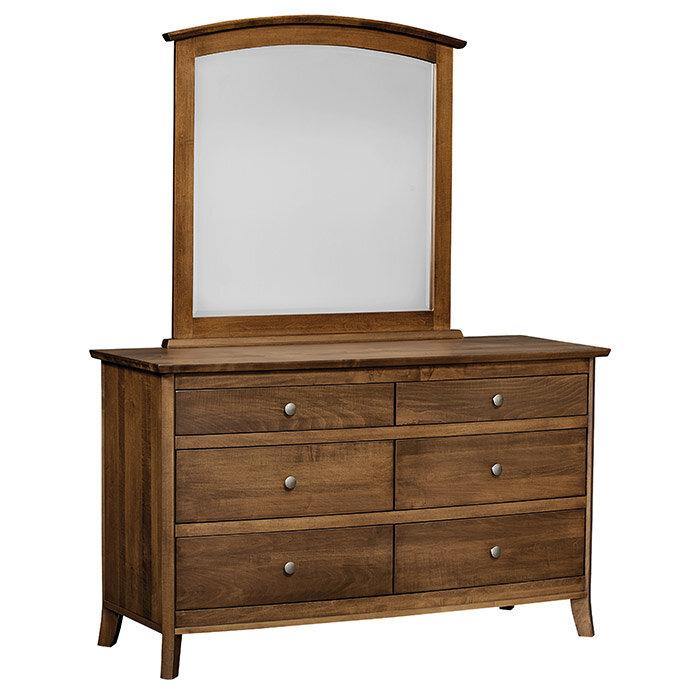 Laurel Amish Solid Wood Dresser - Foothills Amish Furniture