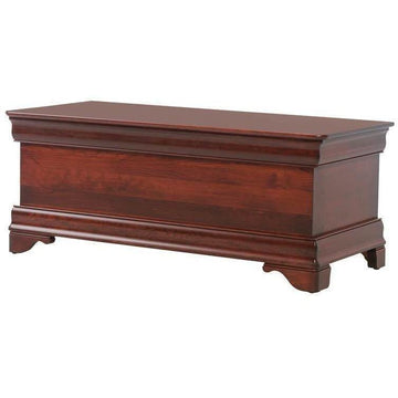 Louis Phillipe Amish Blanket Chest - Foothills Amish Furniture