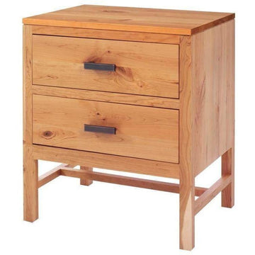 Lynnwood Amish 2-Drawer Nightstand - Foothills Amish Furniture