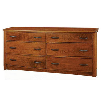 Meridian Amish Solid Wood Dresser - Foothills Amish Furniture