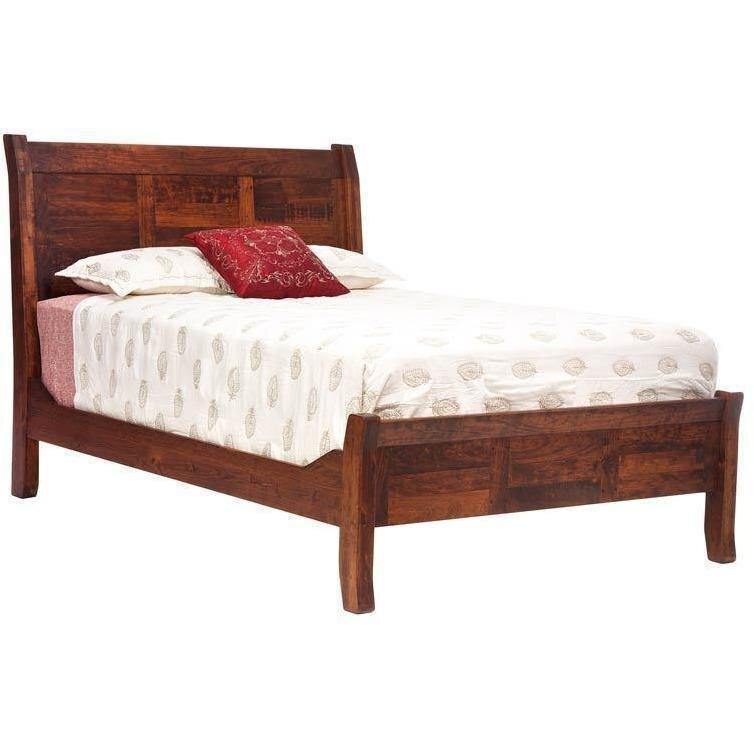 Redmond Wellington Amish Sleigh Bed - Foothills Amish Furniture