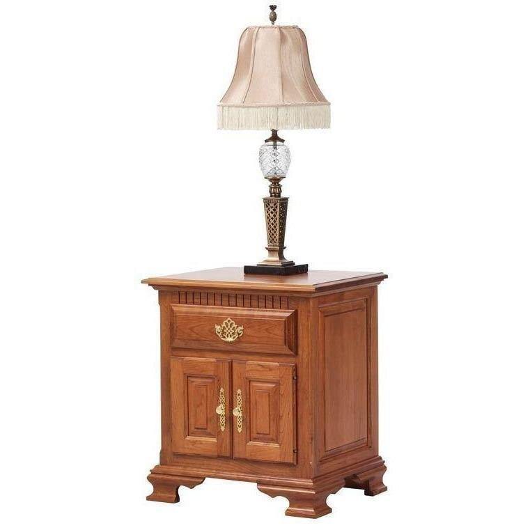 Victoria's Amish 1-Drawer 2-Door Nighstand - Foothills Amish Furniture