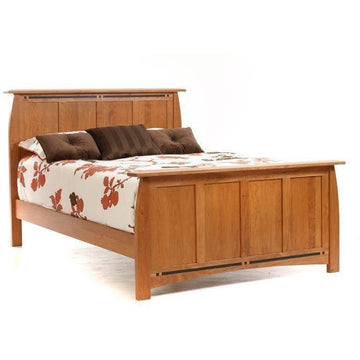 Vineyard Amish Panel Bed - Foothills Amish Furniture