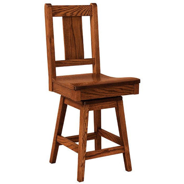 Benson Amish Barstool - Foothills Amish Furniture