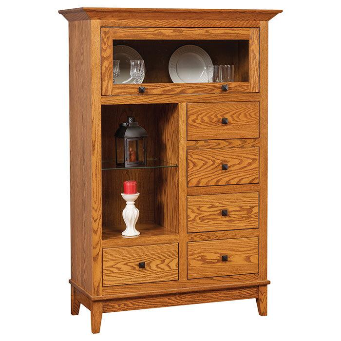 Canterbury Amish Cabinet - Foothills Amish Furniture