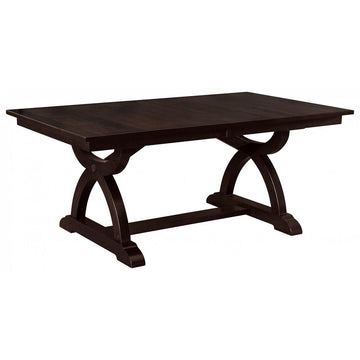 Carmen Trestle Amish Dining Table - Foothills Amish Furniture