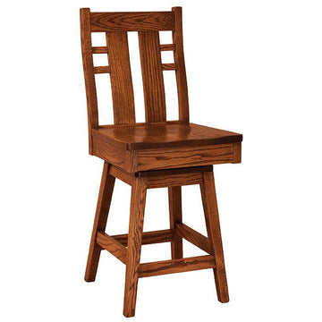 Cascade Amish Barstool - Foothills Amish Furniture