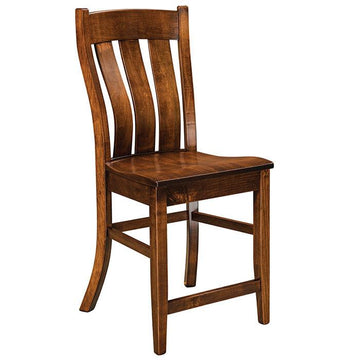 Chesterton Amish Barstool - Foothills Amish Furniture