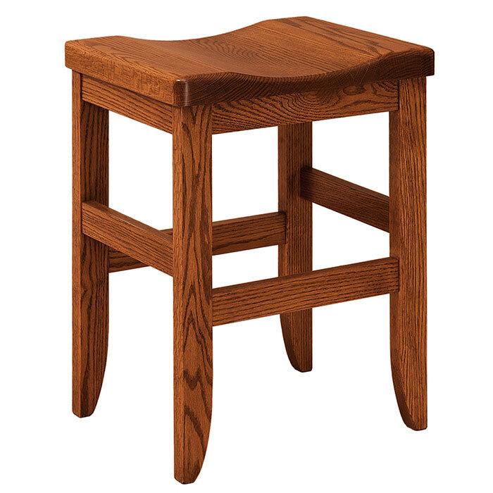 Clifton Amish Barstool - Foothills Amish Furniture