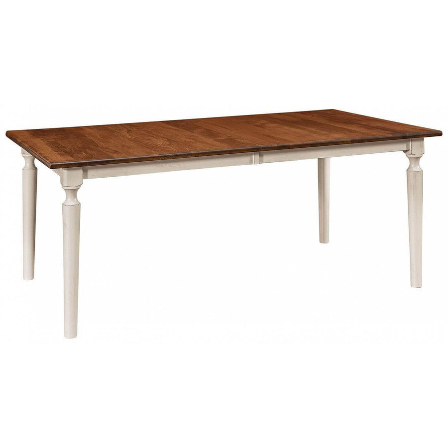 Crayton Leg Amish Dining Table - Foothills Amish Furniture