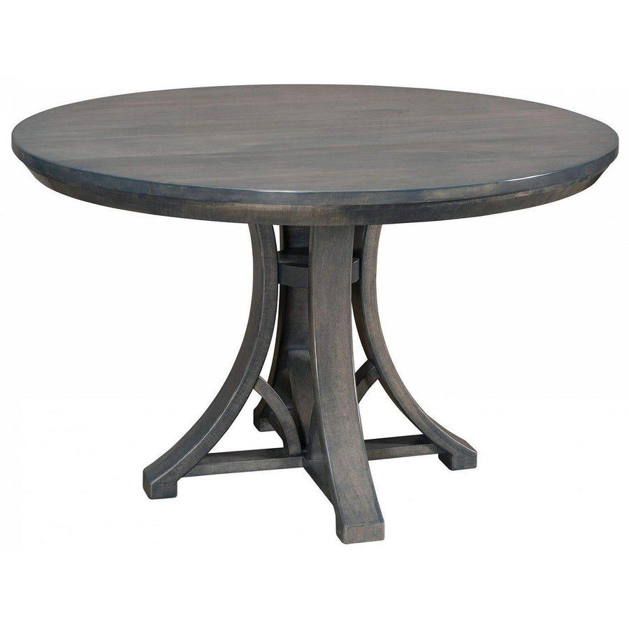 Dawson Round Amish Dining Table - Foothills Amish Furniture