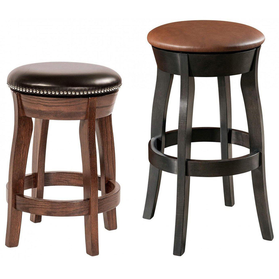 Dillon Swivel Amish Barstool - Foothills Amish Furniture