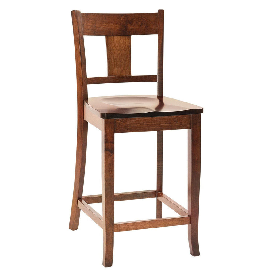 Ellington Amish Barstool - Foothills Amish Furniture