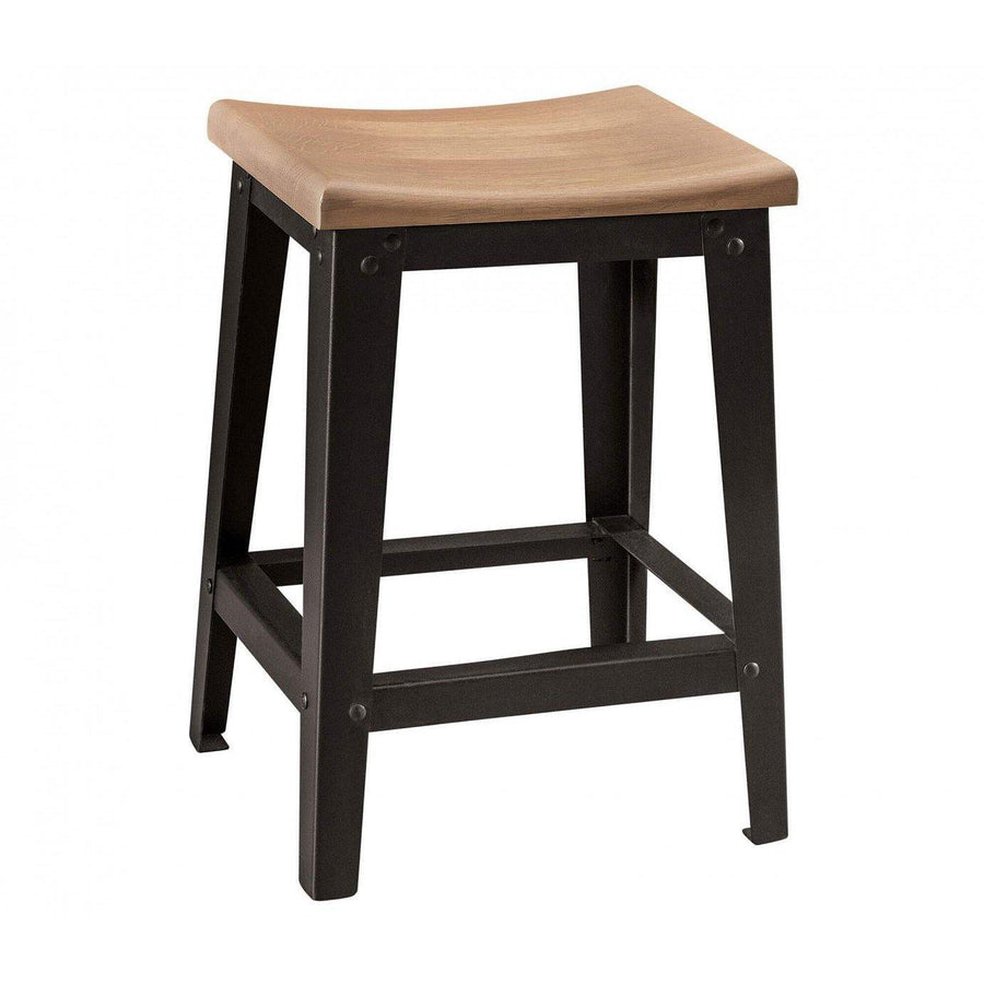 Haven Amish Barstool - Foothills Amish Furniture