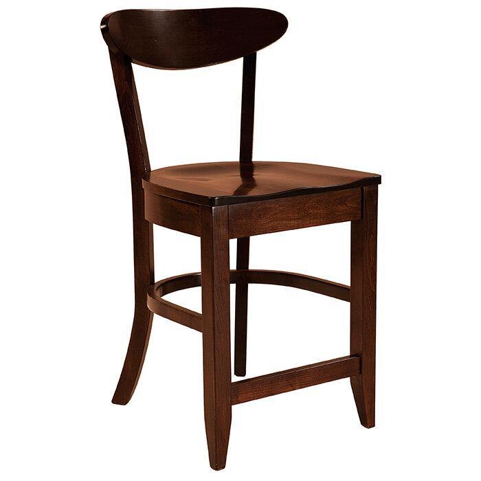 Hawthorn Amish Barstool - Foothills Amish Furniture