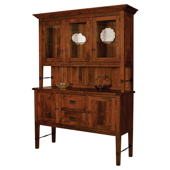 Hudson Amish Hutch - Foothills Amish Furniture