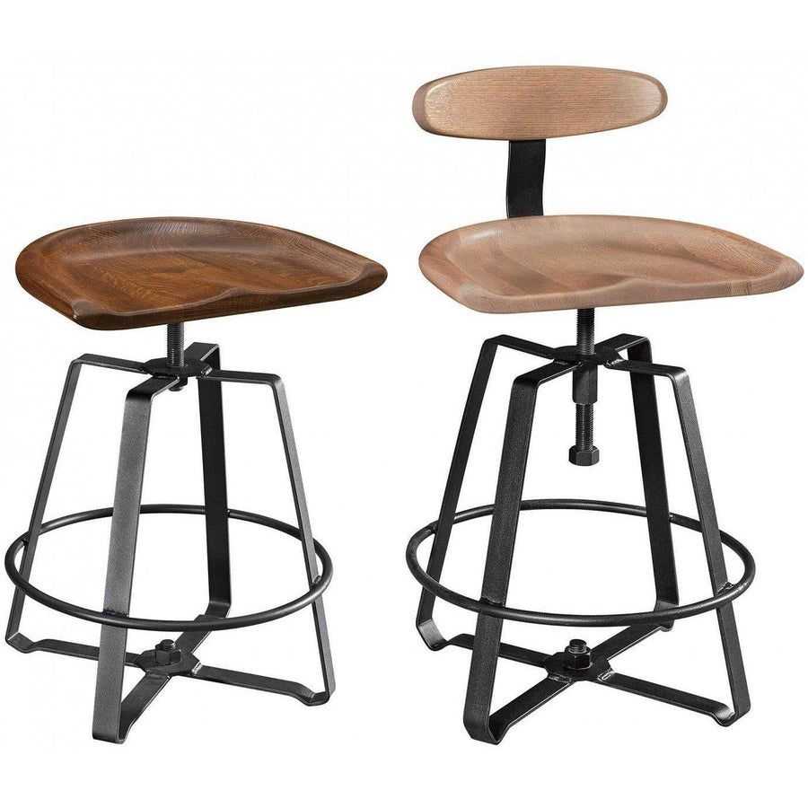 Iron Craft Amish Barstool - Foothills Amish Furniture