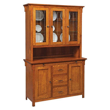 Keiran Amish Hutch - Foothills Amish Furniture