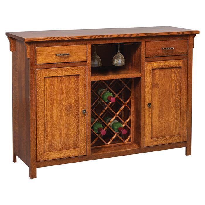 Keiran Amish Wine Buffet - Foothills Amish Furniture