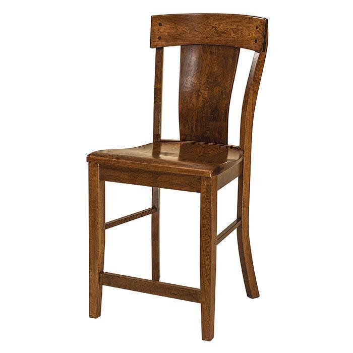 Lacombe Amish Barstool - Foothills Amish Furniture