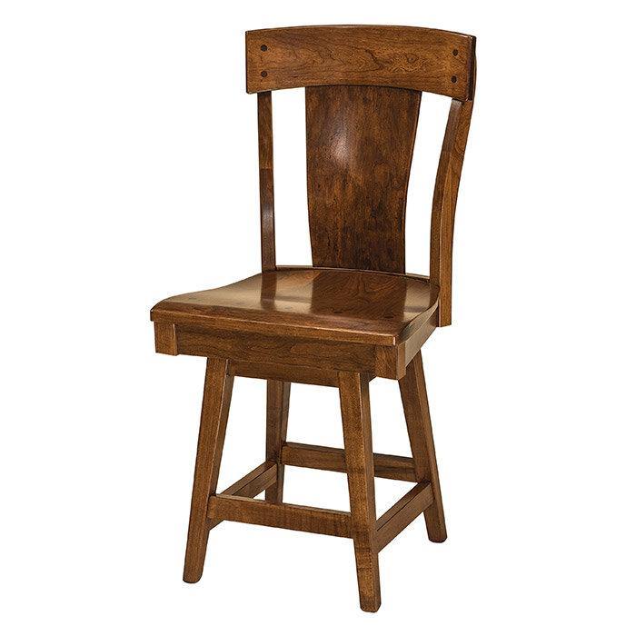 Lacombe Amish Barstool - Foothills Amish Furniture