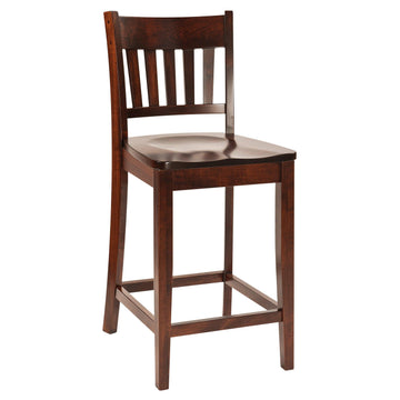 Marbury Amish Barstool - Foothills Amish Furniture