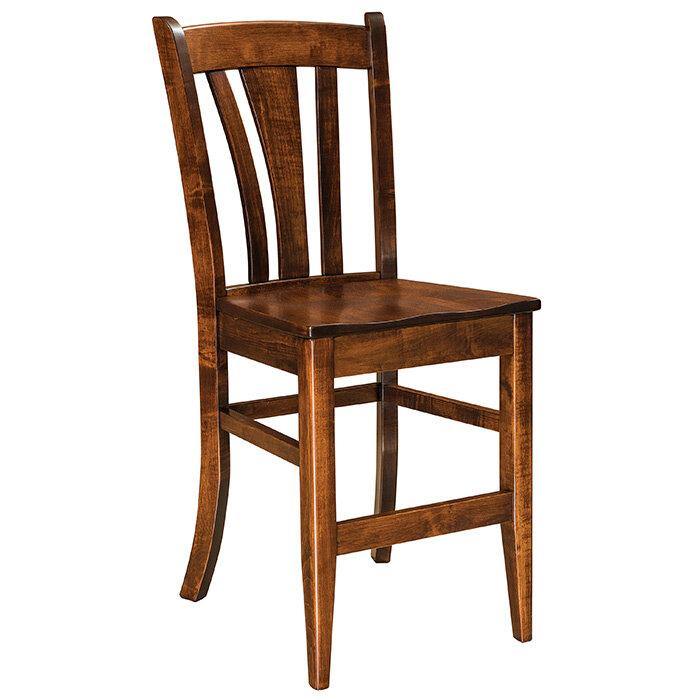 Meridan Amish Barstool - Foothills Amish Furniture