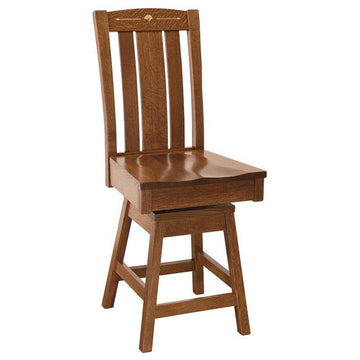 Mesa Swivel Amish Barstool - Foothills Amish Furniture