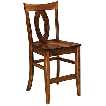 Miami Amish Barstool - Foothills Amish Furniture