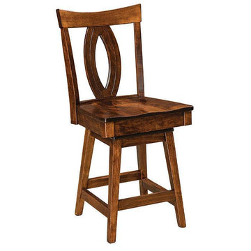 Miami Amish Barstool - Foothills Amish Furniture