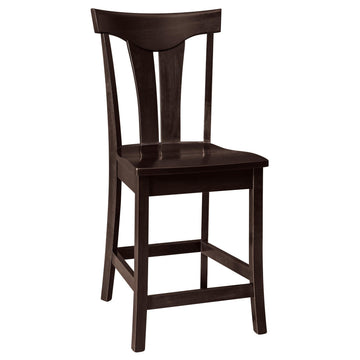 Tifton Stationary Amish Barstool - Foothills Amish Furniture