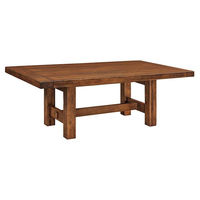 Wellington Amish Trestle Table - Foothills Amish Furniture