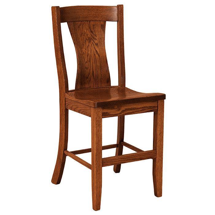 Westin Amish Barstool - Foothills Amish Furniture