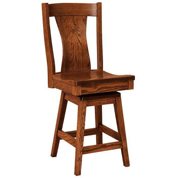 Westin Amish Barstool - Foothills Amish Furniture