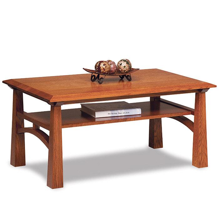 Artesa Amish Coffee Table - Foothills Amish Furniture