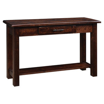 Barn Floor Amish Sofa Table - Foothills Amish Furniture