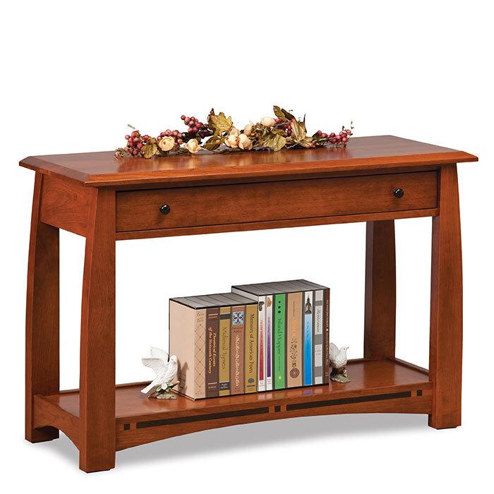 Boulder Creek Amish Sofa Table - Foothills Amish Furniture