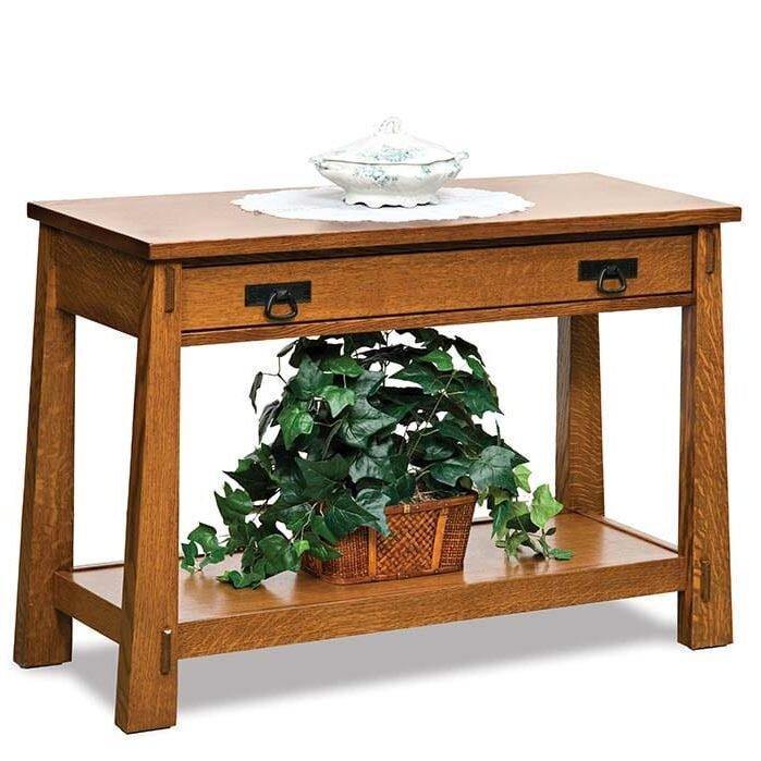 Modesto Amish Sofa Table - Foothills Amish Furniture