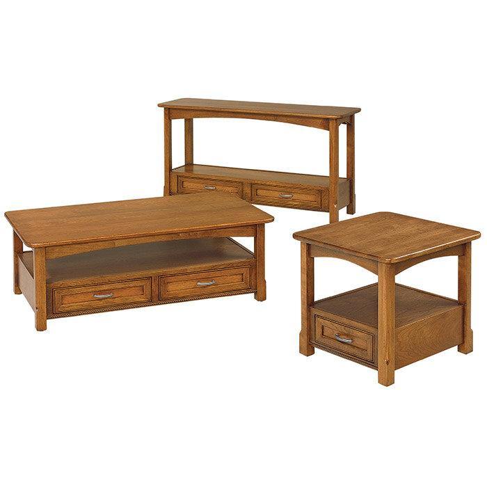 West Lake Open Amish Occasional Tables - Foothills Amish Furniture