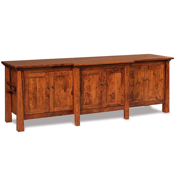 Artesa Amish Large Credenza - Foothills Amish Furniture