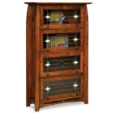 Boulder Creek Amish Barrister Bookcase - Foothills Amish Furniture