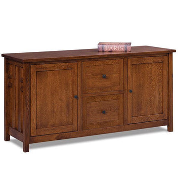 Kascade Amish Credenza - Foothills Amish Furniture