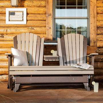 Amish Poly  5' Adirondack Glider - Foothills Amish Furniture